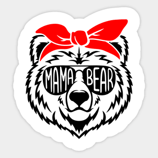 Mama Bear Shirt, Mom Bear T-shirt, Mom Life Tshirt, Floral Mama Bear Shirt, Mothers Day T-shirt, New Mama Tshirt, Bear Shirt, Gift for Mom Sticker